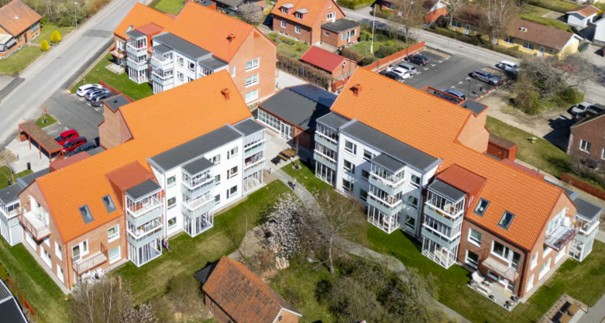 Seniorbostäder i Veberöd, Beställare Nimab Entreprenad, Överlämnat 2025